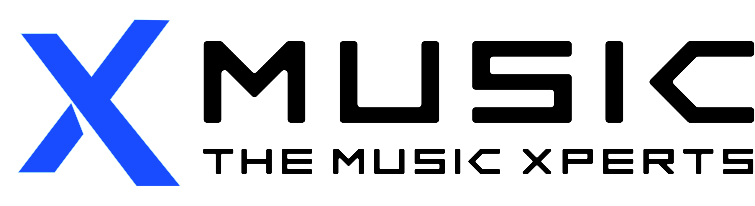humm xmusic logo blue white scaled